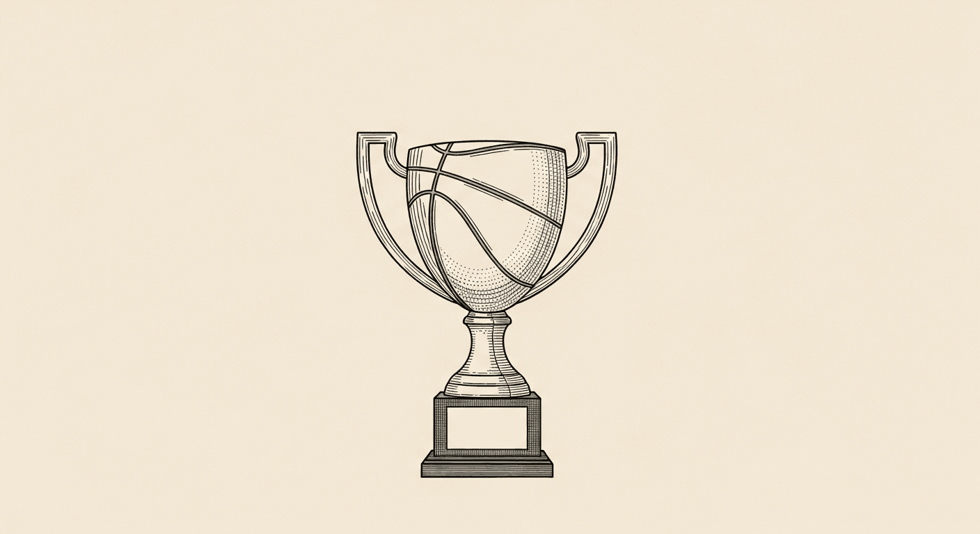 Editorial illustration for: Cameron Boozer Wins 2026 Wooden Award