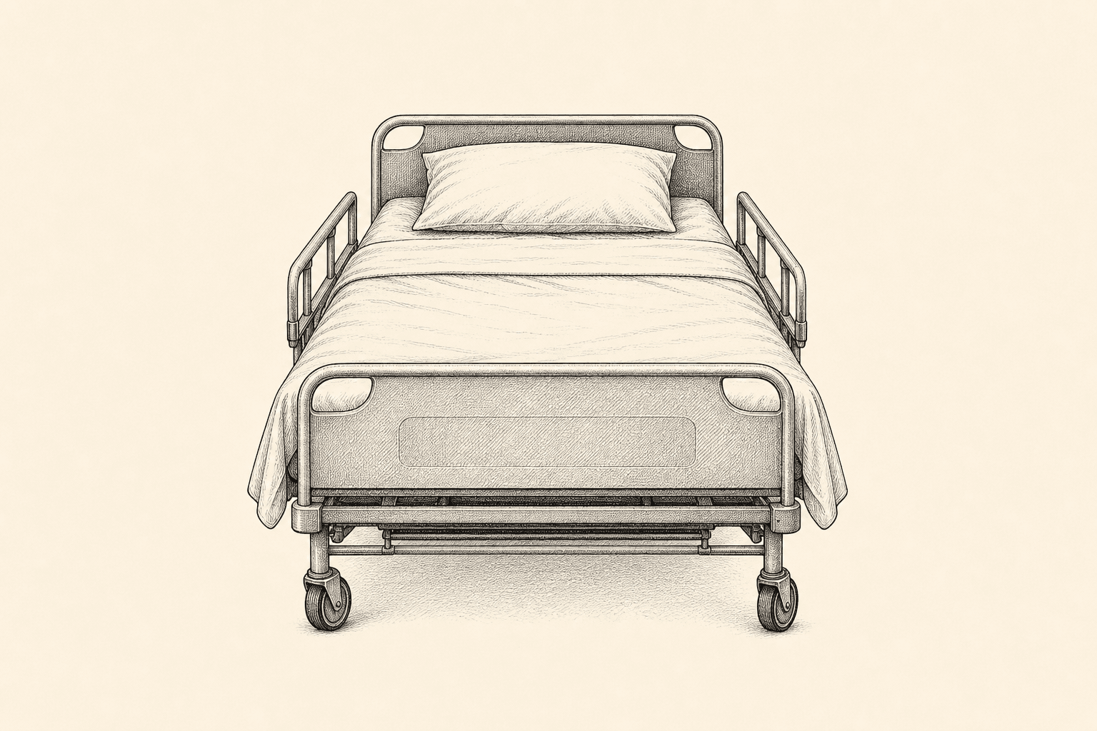 Editorial illustration for: Duke Files for 157 New Hospital Beds in Durham