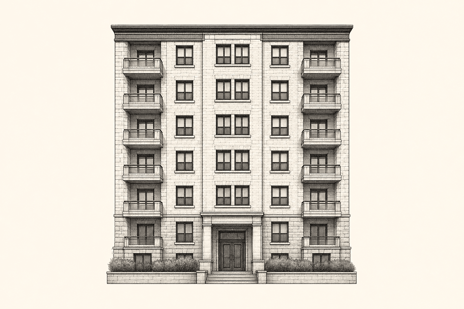 Editorial illustration for: Durham Seniors Form Tenants Union at Two Complexes