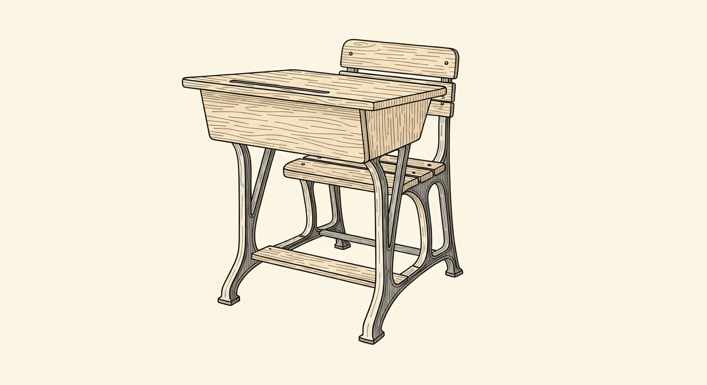 Editorial illustration for: School Board Member Beyer Exits After 16 Years