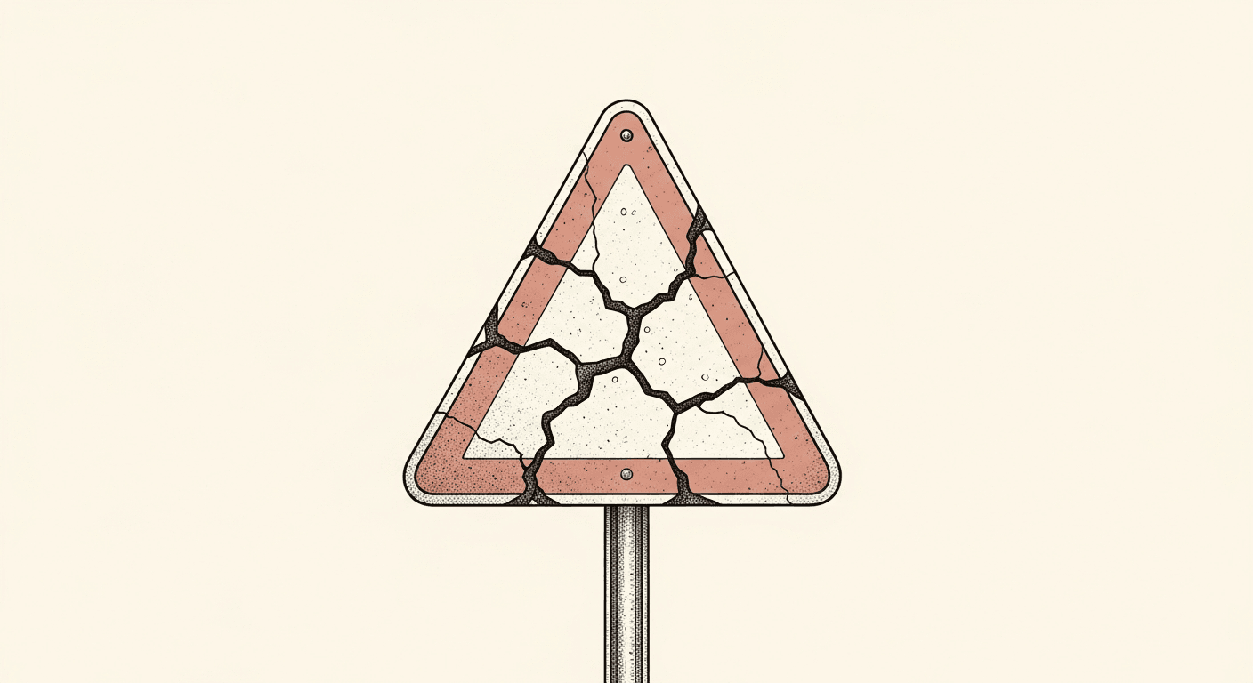 Editorial illustration for: 200+ Miles of Durham Roads Rated Poor or Failing