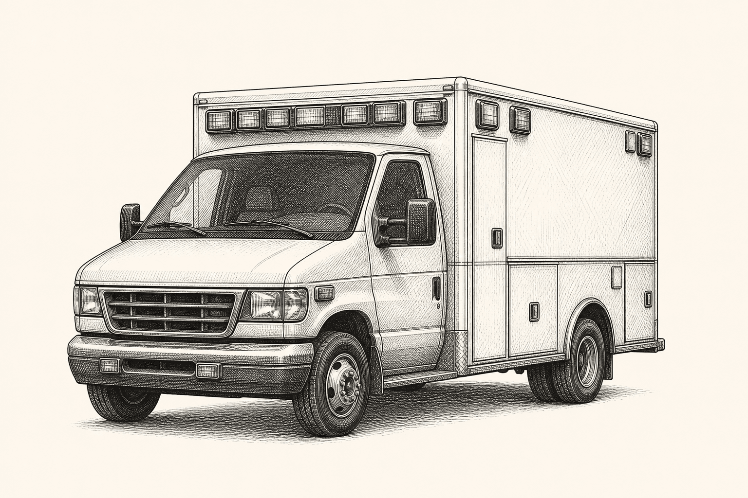 Editorial illustration for: Durham EMS Swamped for 16 Hours a Day